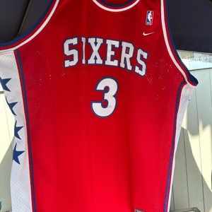 Nike Swingman vintage Philadelphia 76ers Allen iverson jersey size 4xl